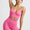 Define Luxe High-Waist Mini Shorts in Pink Define Luxe High-Waist Mini Shorts in Pink