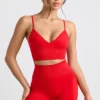 Define Luxe High-Waist Mini Shorts in Red Define Luxe High-Waist Mini Shorts in Red
