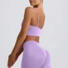 Define Luxe Mini-Shorts in Lila