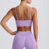 Define Luxe Mini-Shorts in Lila