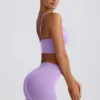 Define Luxe Mini-Shorts in Lila