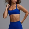 Define Luxe Multiway-Sport-BH mit offenem Rücken in Royal Blue Define Luxe Multiway-Sport-BH mit offenem Rücken in Royal Blue