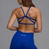 Define Luxe Multiway-Sport-BH mit offenem Rücken in Royal Blue Define Luxe Multiway-Sport-BH mit offenem Rücken in Royal Blue