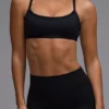 Define Luxe Multiway-Sport-BH mit offenem Rücken in Schwarz Define Luxe Multiway-Sport-BH mit offenem Rücken in Schwarz