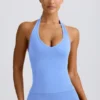 Define Luxe Neckholder-Oberteil in Hellblau Define Luxe Neckholder-Oberteil in Hellblau