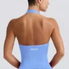 Define Luxe Neckholder-Oberteil in Hellblau Define Luxe Neckholder-Oberteil in Hellblau