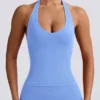 Define Luxe Neckholder-Oberteil in Hellblau Define Luxe Neckholder-Oberteil in Hellblau