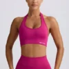 Define Luxe Neckholder-Sport-BH in Berry Define Luxe Neckholder-Sport-BH in Berry