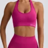 Define Luxe Neckholder-Sport-BH in Berry Define Luxe Neckholder-Sport-BH in Berry