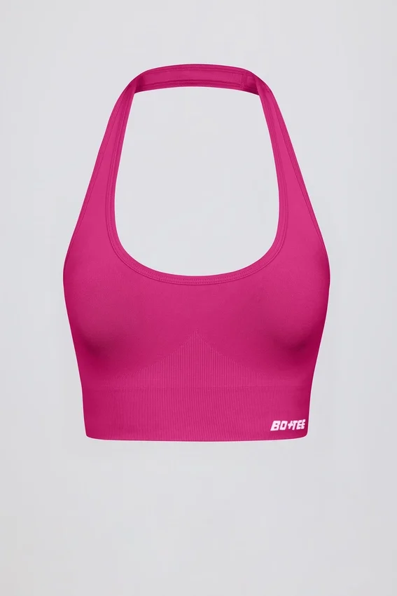 Define Luxe Neckholder-Sport-BH in Berry Define Luxe Neckholder-Sport-BH in Berry