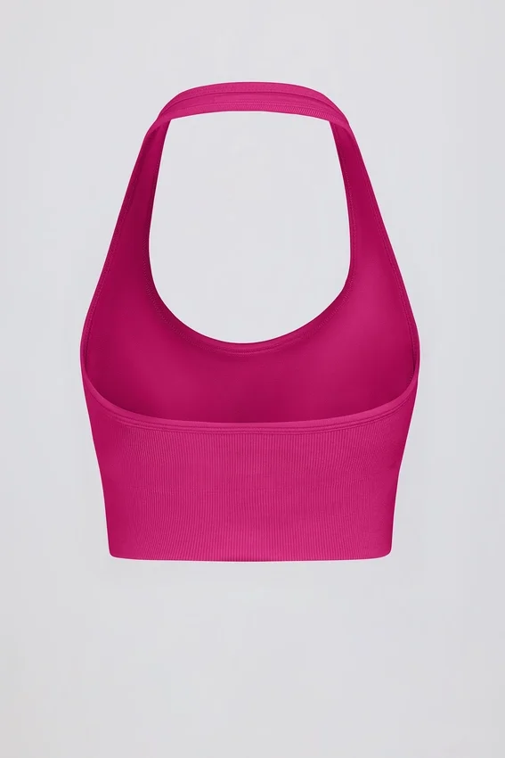 Define Luxe Neckholder-Sport-BH in Berry Define Luxe Neckholder-Sport-BH in Berry