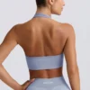 Define Luxe Neckholder-Sport-BH in Blaugrau Define Luxe Neckholder-Sport-BH in Blaugrau