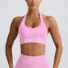 Define Luxe Neckholder-Sport-BH in Bubblegum Pink Define Luxe Neckholder-Sport-BH in Bubblegum Pink