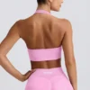 Define Luxe Neckholder-Sport-BH in Bubblegum Pink Define Luxe Neckholder-Sport-BH in Bubblegum Pink