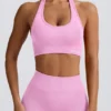 Define Luxe Neckholder-Sport-BH in Bubblegum Pink Define Luxe Neckholder-Sport-BH in Bubblegum Pink