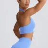 Define Luxe Neckholder-Sport-BH in Hellblau Define Luxe Neckholder-Sport-BH in Hellblau