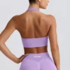 Define Luxe Neckholder-Sport-BH in Lila Define Luxe Neckholder-Sport-BH in Lila