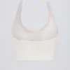 Define Luxe Neckholder-Sport-BH in Weiß Define Luxe Neckholder-Sport-BH in Weiß