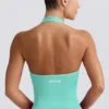 Define Luxe Neckholder-Tanktop in Mint Define Luxe Neckholder-Tanktop in Mint