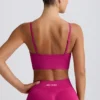 Define Luxe Sport-BH mit V-Ausschnitt in Berry Define Luxe Sport-BH mit V-Ausschnitt in Berry