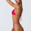 South Beach Triangel-Bikinioberteil mit Kettenverzierung in Himbeerrosa South Beach Triangel-Bikinioberteil mit Kettenverzierung in Himbeerrosa