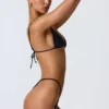 Delray Bikinihosen mit Rüschen in Schwarz Delray Bikinihosen mit Rüschen in Schwarz