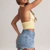 Drew Modal-Halteroberteil in Lemon Sherbet Drew Modal-Halteroberteil in Lemon Sherbet