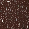 Durrani Transparentes, verziertes Minikleid mit U-Ausschnitt in Deep Cocoa Durrani Transparentes, verziertes Minikleid mit U-Ausschnitt in Deep Cocoa