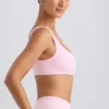 Ein-Schulter-Sport-BH in Washed Ice Pink Ein-Schulter-Sport-BH in Washed Ice Pink