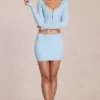 Elowise Spitzenminirock in Powder Blue