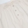 Elsie Shorts aus Baumwollpopeline mit Bindeband vorne in Weiß Elsie Shorts aus Baumwollpopeline mit Bindeband vorne in Weiß