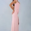 Elva Modal-Maxikleid mit Herzausschnitt und drapiertem Taillenbereich in Blush Pink Elva Modal-Maxikleid mit Herzausschnitt und drapiertem Taillenbereich in Blush Pink