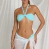 Elvire Sarong mit seitlicher Bindung in Weiß Elvire Sarong mit seitlicher Bindung in Weiß