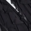 Felicity Mid-Rise-Hose mit Rüschen und ausgestelltem Bein in Schwarz Felicity Mid-Rise-Hose mit Rüschen und ausgestelltem Bein in Schwarz