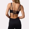 FlexiRib-Bikershorts in Schwarz