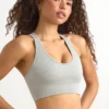 FlexiRib Racerback-Sport-BH in Grau FlexiRib Racerback-Sport-BH in Grau