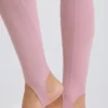 Foldover-Leggings mit mittlerer Leibhöhe und Steg in Mauve Foldover-Leggings mit mittlerer Leibhöhe und Steg in Mauve