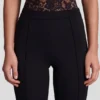 Giuliana Ponte Jersey Cropped Capri-Hose in Schwarz Giuliana Ponte Jersey Cropped Capri-Hose in Schwarz