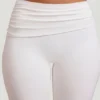 Hollis Mid-Rise Straight Leg Trousers in Weiß Hollis Mid-Rise Straight Leg Trousers in Weiß