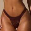 Indira Cheeky Bikinihose in Espressobraun