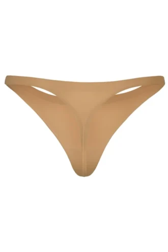 Intimates Nahtloser Strick-String in Karamell