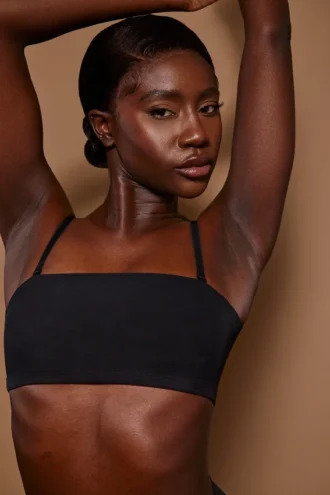 Intimates Soft Mesh Bandeau-BH in Schwarz