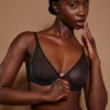 Intimates Soft Mesh Einlagiger Bügel-BH in Schwarz Intimates Soft Mesh Einlagiger Bügel-BH in Schwarz