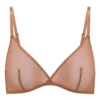 Intimates Soft Mesh Einlagiger Triangel-BH in Honig