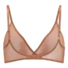 Intimates Soft Mesh Einlagiger Triangel-BH in Honig
