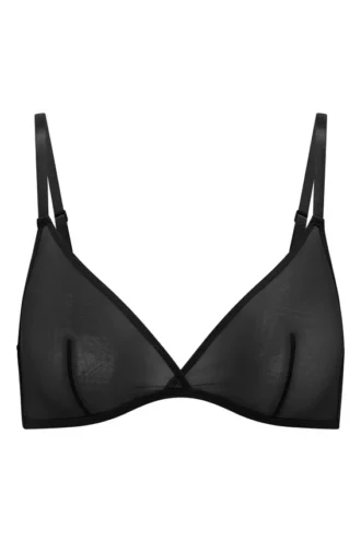 Intimates Soft Mesh Einlagiger Triangel-BH in Schwarz Intimates Soft Mesh Einlagiger Triangel-BH in Schwarz