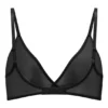 Intimates Soft Mesh Einlagiger Triangel-BH in Schwarz
