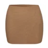 Intimates Soft Mesh Low-Rise Micro Mini Sliprock in Almond