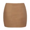 Intimates Soft Mesh Low-Rise Micro Mini Sliprock in Almond