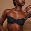 Intimates Soft Mesh trägerloser BH in Schwarz